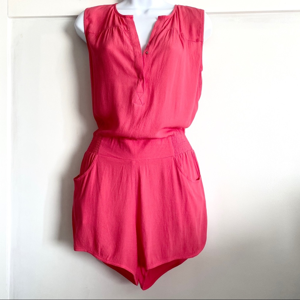 SILK NWT🔥Twelfth St by Cynthia Vincent Romper - Picture 14 of 16